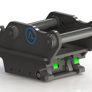 Pikaliitin S60 hydraulinen kaksoislukituksella 80 mm/460 mm