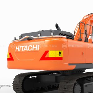 Valorauta peräpunttiin (RST) Hitachi 210-7