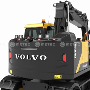 Valorauta peräpunttiin (musta) Volvo EWR150E
