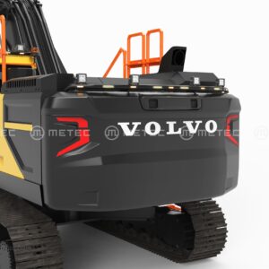 Valorauta peräpunttiin (musta) Volvo EC300F