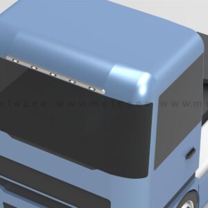C-liner valolista 1200mm, 5 valkoista lediä